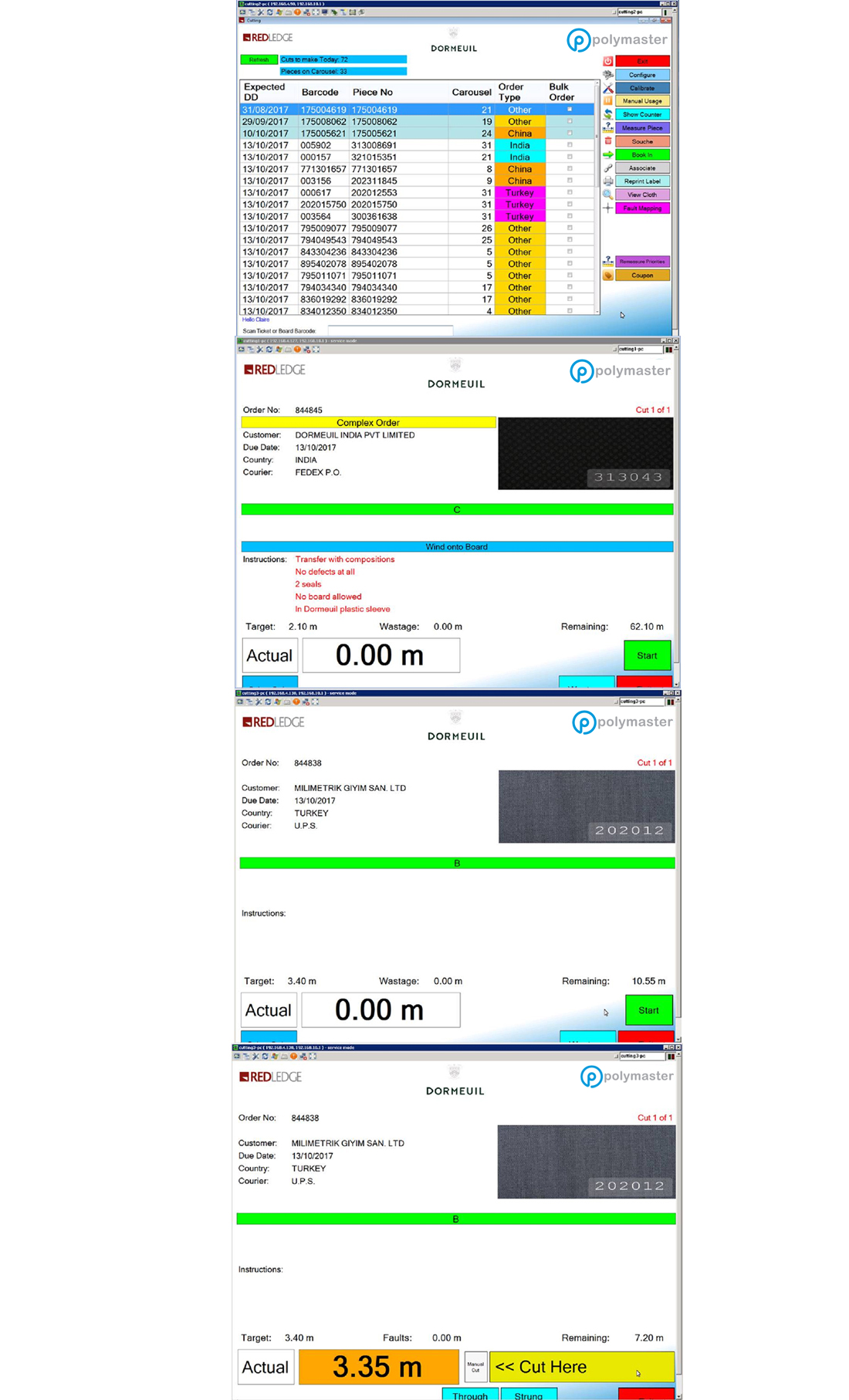 Fabric Stock Control Software